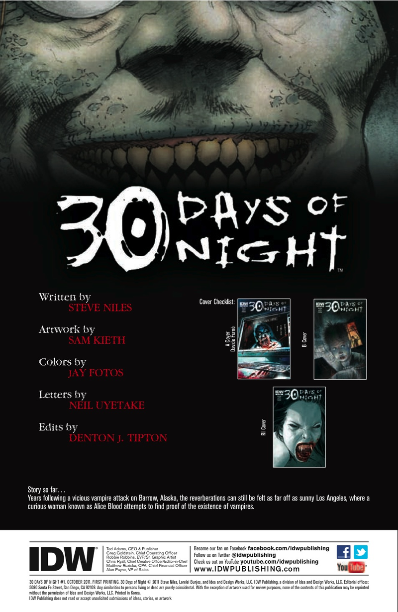 Illustration for article titled An exclusive sneak peek of the new 30 Days of Night comic, featuring art by Sam Kieth!